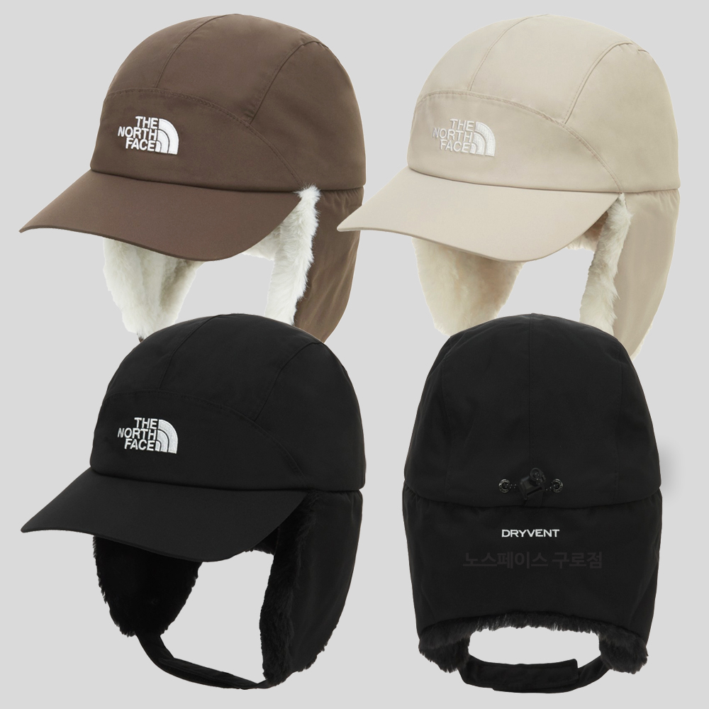 [노스페이스] 겨울 모자 드라이벤트 이어머프캡 NE3CR56