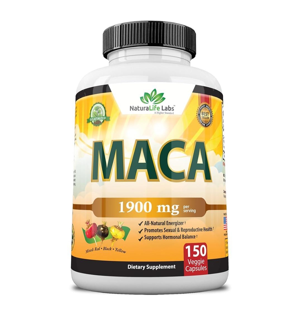 내츄럴라이프랩스 마카 1900mg 150베지캡슐
