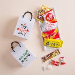 수능답례품 과자선물세트 대박기원 행운 가득 간식 학원