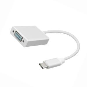 USB C타입 to RGB젠더 노트북듀얼모니터 VGA연결 4K TV 미러링 CNT106