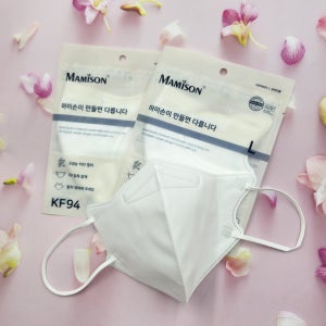 마미손 2D KF94 새부리형 비말차단 일회용 마스크 50개