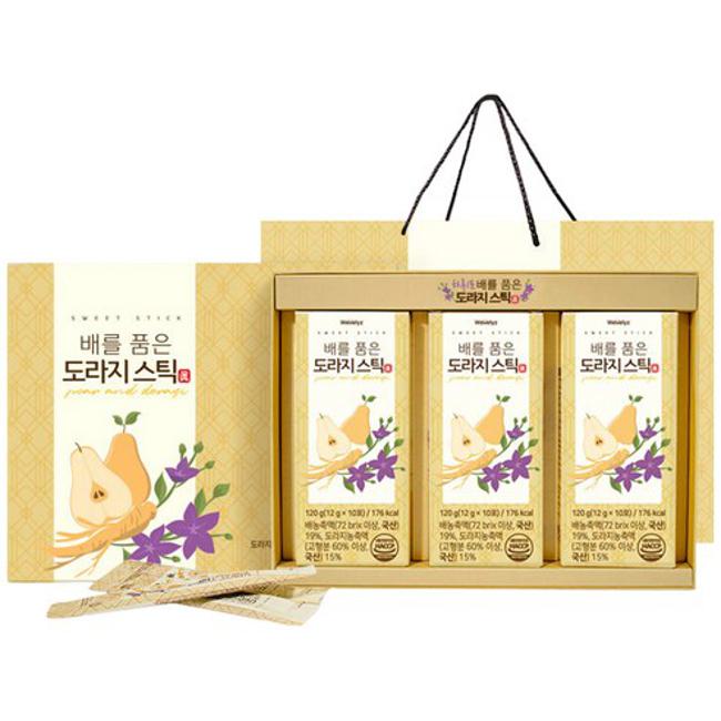 <b>위블리즈 배를 품은 도라지스틱</b> 진 120g 3개