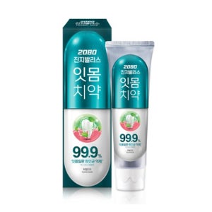 2080 진지발리스 허벌민트 잇몸치약 150g 1개