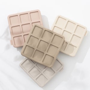 [N 단독구성] 디아르 국내산 플래티넘 실리콘 얼음틀 얼음트레이 9구 4P