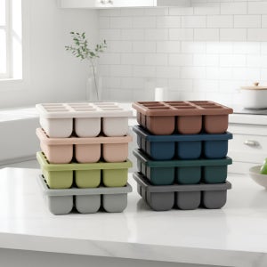 [N 단독구성] 디아르 국내산 플래티넘 실리콘 얼음틀 얼음트레이 9구 4P