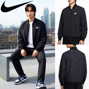 [오늘출발] 나이키 NSW 에센셜 우븐 남성 바람막이 블루종 봄버 자켓 DM6822