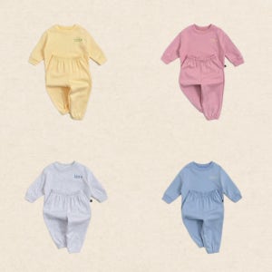 오뜨베베 26봄 남대문아동복 어린이집 등원룩 돌 아기 남매룩 유아 상하복