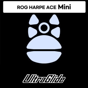 울트라글라이드 ROG HARPE ACE MINI 미니 마우스피트 브레이킹 슬라이딩