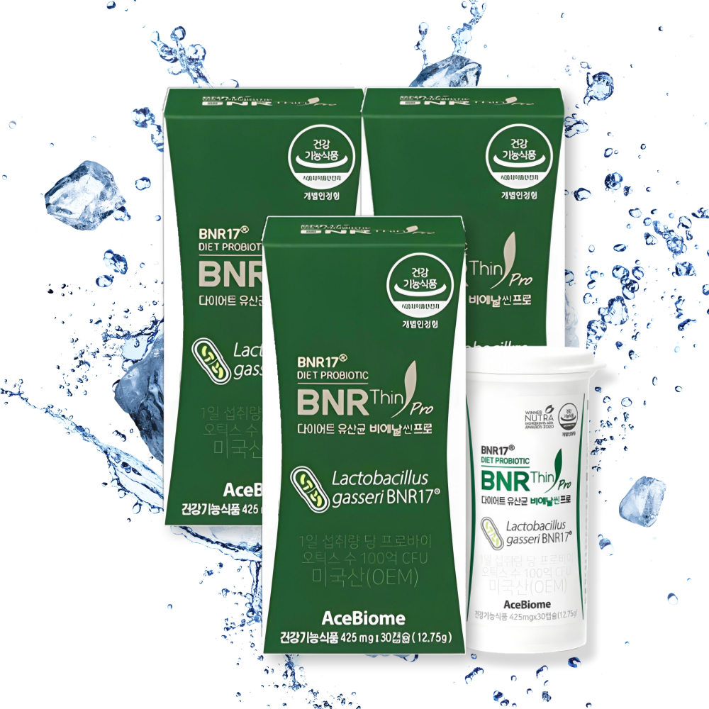BNR17 유산균 비에날씬 프로 비엔날씬 <b>다이어트 유산균</b> 30캡슐, 3개