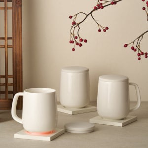 솔루엠 스마트워머 MINI 머그워머 보온컵 무선 충전 2in1