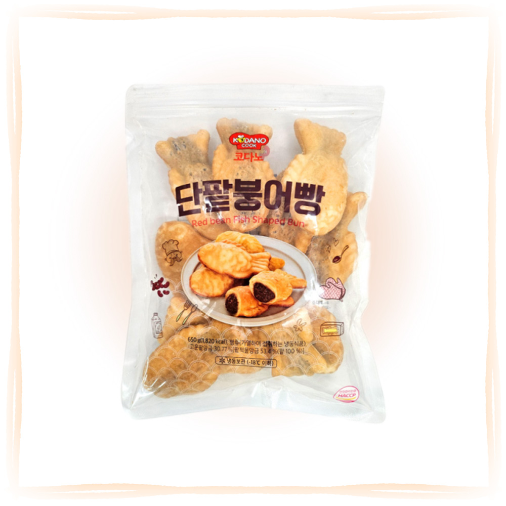 코다노 단팥 붕어빵 한입 미니붕어빵 간편간식