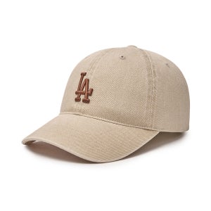 [MLB] 베이직 워싱 언스트럭쳐 볼캡 LA (L.Beige) 3ACPVV14N