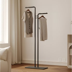 리비움 스탠드 옷걸이 행거 사무실 미니 틈새 거치대