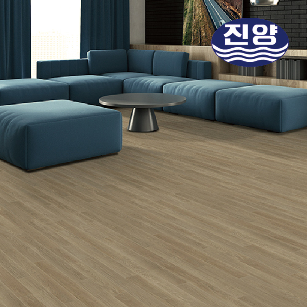 진양 에코마스터 2.2T MG70474 두꺼운 모노륨 셀프 장판 시공 바닥 거실 사무실 베란다 10CM단위 재단판매
