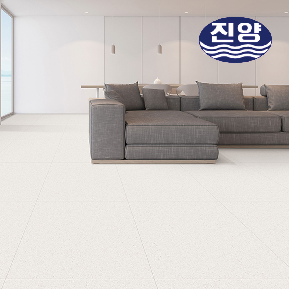 진양 에코마스터 2.2T MG70526 두꺼운 모노륨 셀프 장판 시공 바닥 거실 사무실 베란다 10CM단위 재단판매
