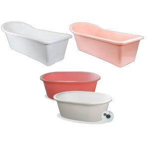 다라이몰 국산 이동식 반신욕조 1인용 스파형