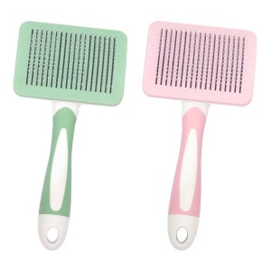 도기프랜드 원터치 슬리커 브러쉬 S 핑크,그린