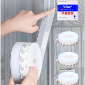 화장실 문 보수 욕실 문 보호대 보수 문짝 수리 물 막이 실리콘 35mm 3개