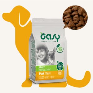 오아지 원애니멀프로틴 어덜트 스몰/미니 포크 800g (단일 단백질 강아지 사료)