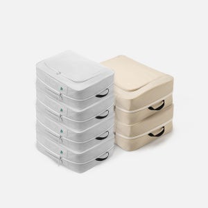 브랜든 이불 압축 파우치 세트 XL 4개+XXL 2개 이불 정리 파우치