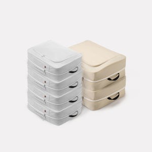 브랜든 이불 압축 파우치 세트 XL 4개+XXL 2개 이불 정리 파우치