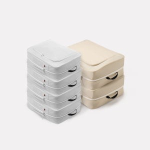 브랜든 이불 압축 파우치 세트 XL 4개+XXL 2개 이불 정리 파우치