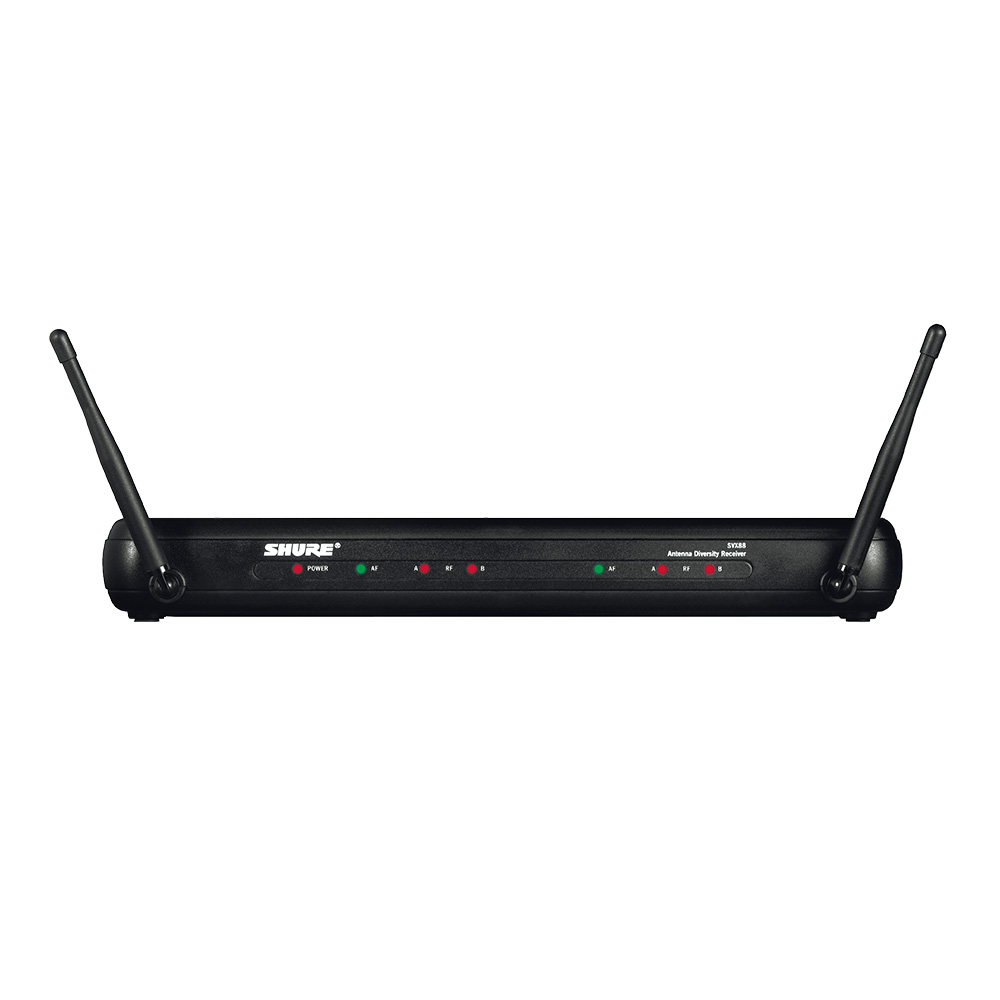 SHURE SVX88 슈어 무선 마이크 SVX 듀얼 채널 수신기 단품