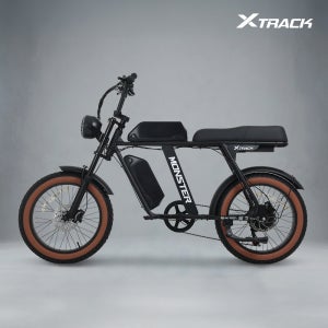 엑스트랙 몬스터 자토바이 팻바이크 850W PAS 스로틀 전동 전기자전거 10Ah