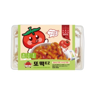 혜윰 또떡EZ 순한맛 토마토 떡볶이 2인분 상온 밀키트 쌀떡 매운맛제로