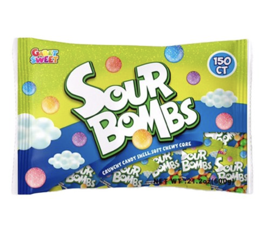 엄청 <b>신</b> 사탕 입덧 잠깨는 먹방 임산부 새콤 사워 캔디 사탕 150개