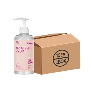 에탄올 70% 살균소독 손소독제 잡스 살균겔 V900 바이러스방지 500ml, 15개