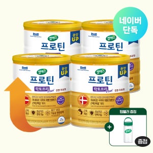 셀렉스 프로틴 락토프리 플러스 근력 개선 단백질 608g, 4개