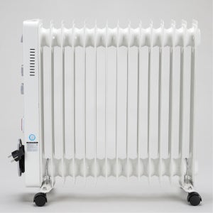 태즈컴퍼니 홈빛 라디에이터 15핀 2500W 5~6평형 타이머 라지에이터 가정용 난로
