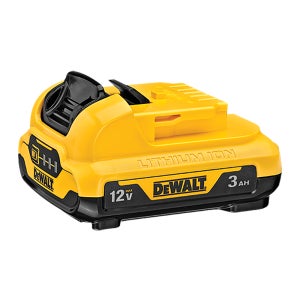 디월트 리튬이온 배터리 12V MAX 3.0Ah 컴팩트 배터리 충전 잔량표시 DCB124