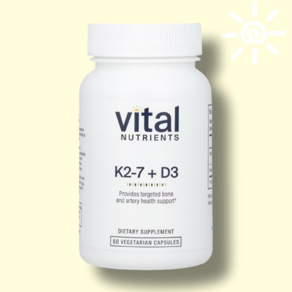 바이탈뉴트리언츠 <b>비타민K2D3</b> 메나퀴논7 60베지캡슐