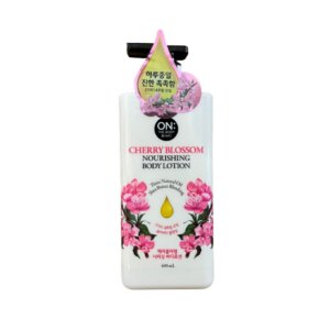 LG생활건강 온더바디 체리블라썸 너리싱 바디 로션 400ML