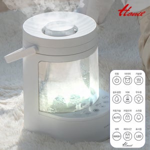 한일 물멍 AI 가열식가습기 리모컨 아기 가열가습기