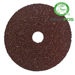 10장 디어포스 화이바 디스크 100mm VA113 원형 페이퍼 사포 페파