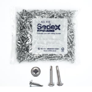 직결 와샤머리 스텐 #8(4.2)x63 200개 피스 봉지판매