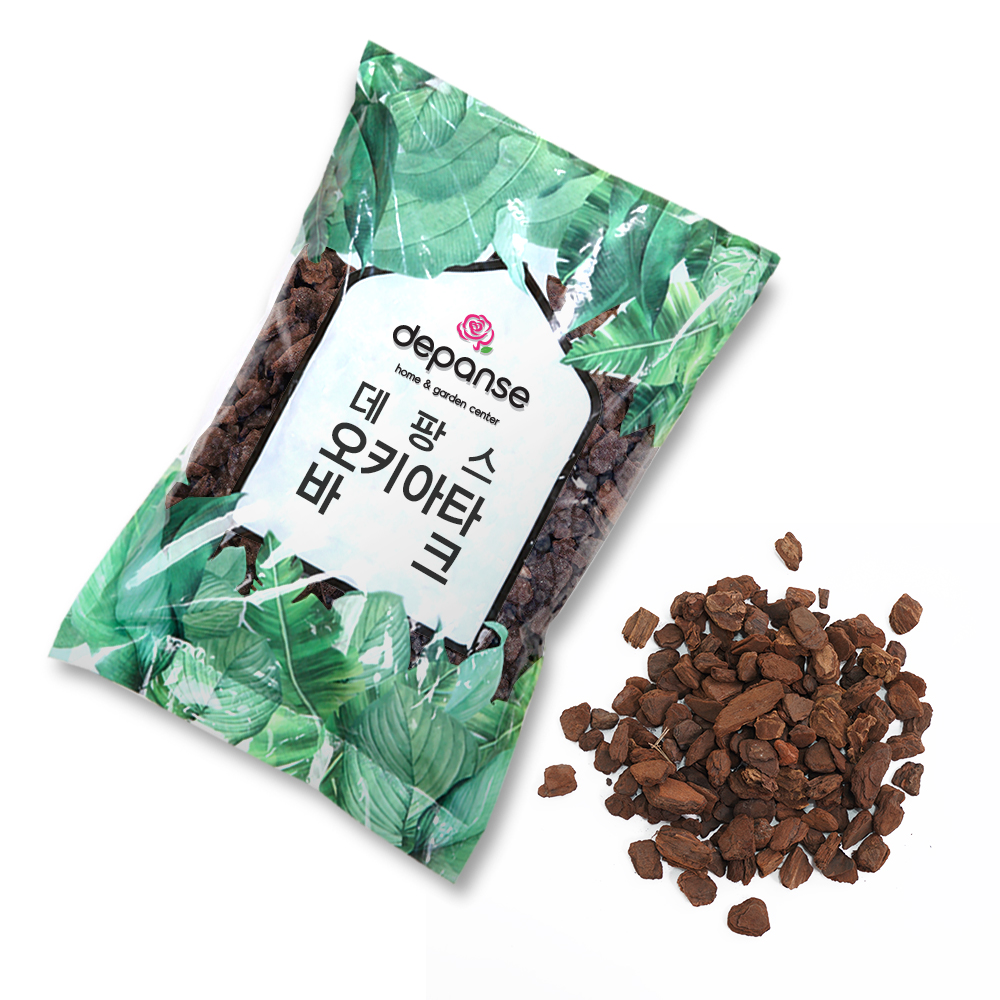 데팡스 오키아타 바크 3L 최고급 뉴질랜드산 <b>소나무</b> 나무<b>껍질</b> 분갈이흙