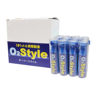 산소캔 오투스타일 18L 휴대용 산소공급기 간편히 마시는 농축산소 12개입 1박스