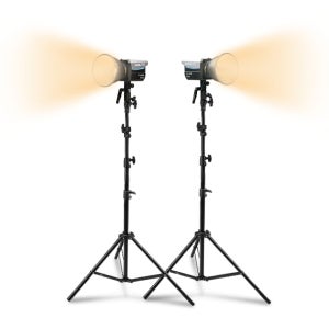 난라이트 FC-120B LED 방송 영상 촬영 조명 투스탠드 세트