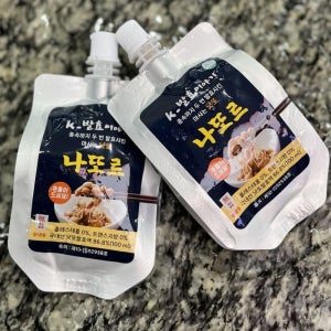 100% 국산콩 마시는 낫또 나또르 100ml 30포 발효 서리태 대두 단백질