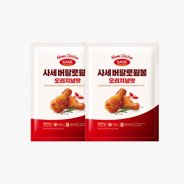 사세 버팔로윙봉 오리지널맛 820gx2봉