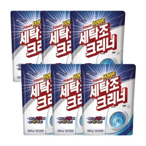 무궁화 파워 브라이트 세탁조 크리너 500g 6팩