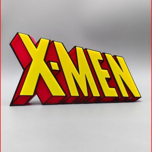 엑스맨 3D 프린팅 로고 인테리어장식 수집 취미 영화