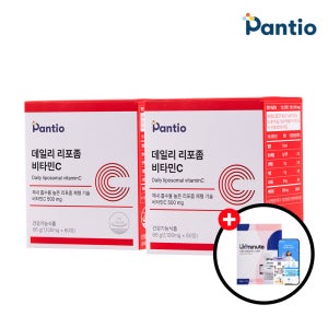 판티오 데일리 리포좀비타민C1000 약국 영양제 리포즘비타민씨 60정, 2개