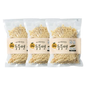 아이엠그라운드 대두 99% 저칼로리 두부면 250g 3개 건두부 포두부 두부피 두부과자