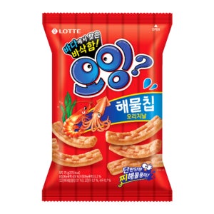 롯데 오잉 해물칩 오리지날 75g