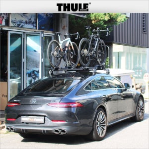 툴레 자전거캐리어 벤츠 GT43 AMG 598 프로라이드 (블랙) 가로바별도